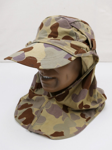 Australian Army DPDU Desert Frillneck Hat Cap mit Nackenschutz