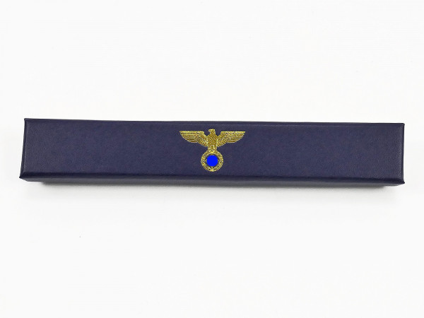 Wehrmacht Etui für Bandspange Ordensspange Blau