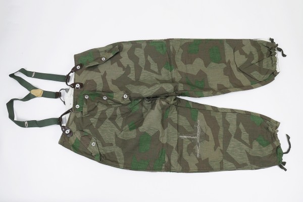 Wehrmacht Winterwendehose Wendehose Tarnhose Winterhose Splittertarn weiß Gr.II