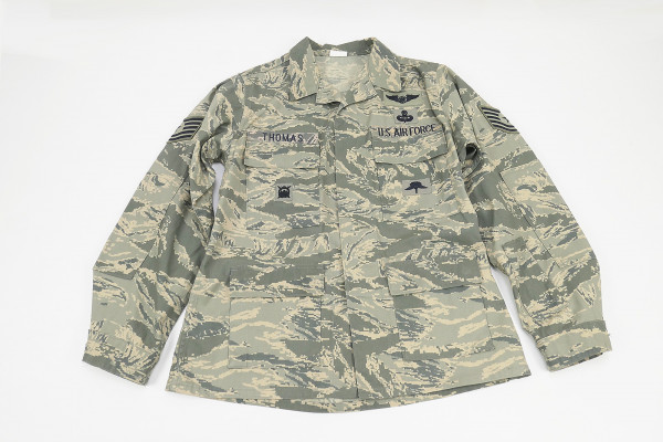 US Air Force Feldjacke 42R Digital Tiger Stripe ACU