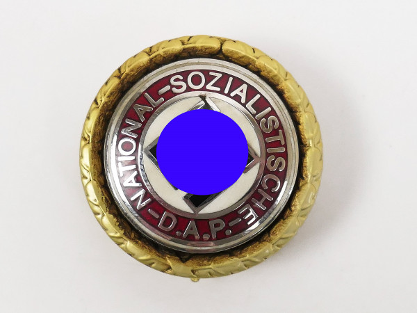 Variante Goldenes Ehrenabzeichen Parteiabzeichen der NSDAP Partei an Nadel 3cm