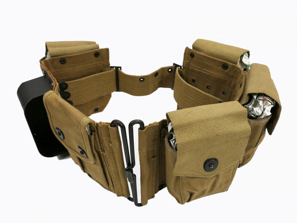 US Army WW1 B.A.R. Browning Automatic Rifle Belt Koppel für den Browning Schützen 1918