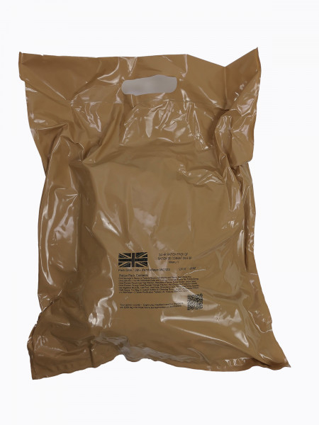MENU 1 - 1x BRITISH ARMY EPA MRE 24 Hour GP Ration Pack Combat Verpflegung Notration
