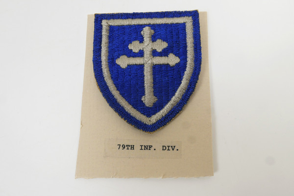 Original US ARMY WW2 Infanterie Divisionsabzeichen Patch - 79th Infantry