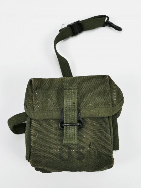 US Army Vietnam M1956 20rd M16A1 Magazine Pouch Magazintasche für 4 M16 Rifle Magazine kurz