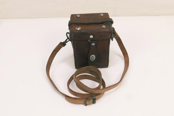 US ARMY WW2 Carrying Case M14 Leder Behälter für M4 Sight 60mm Mortar Optik