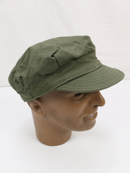 Original US ARMY WW2 HBT Field Cap Schirmmütze 1943 Caps Herringbone Twill 7 3/4