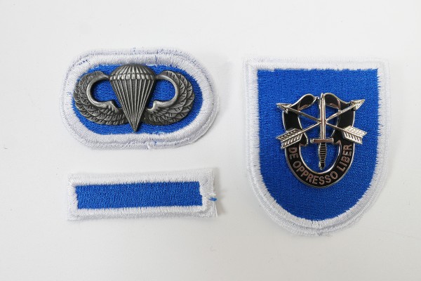 US Parachute Jump Wing oval - Barett Patch - Candy Bar Special Forces Reserve