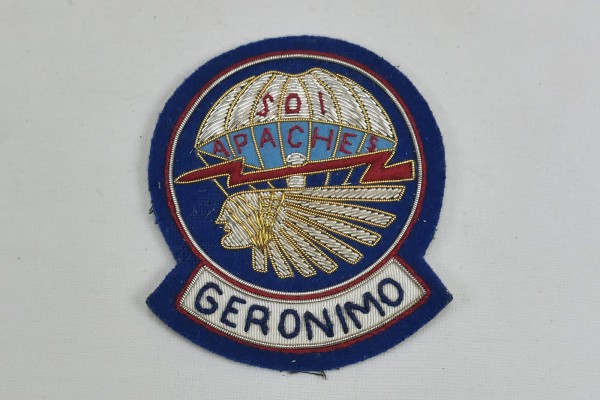 WW2 US Patch 501st Airborne Geronimo für Offiziere