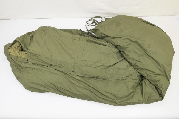 US Army M-1949 Sleeping Bag Mountain + Cover / Case + Carrier Daunen Schlafsack
