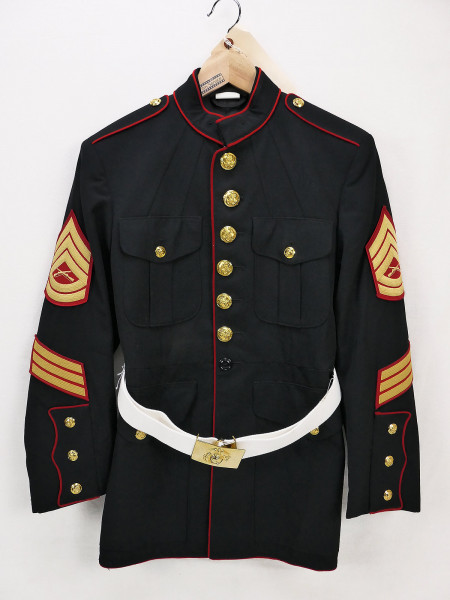 USMC Marine Corps Dress Blue Uniform Jacket Marines Paradeuniform 40S