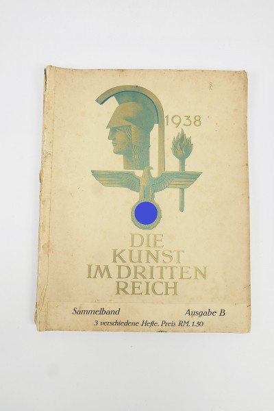 Die Kunst im dritten Reich 1938 - Sammelband Ausgabe B - 2.Jahrgang Folge 10 Oktober 1938