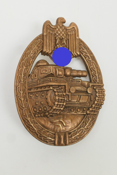 Wehrmacht Panzerkampfabzeichen in Stufe Bronze