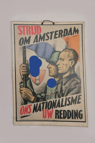 Bild Plakat Poster - Niederländische Freiwilligen Division WSS Holland