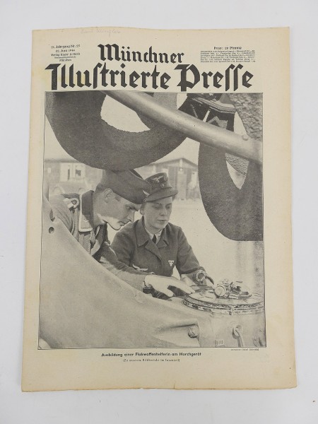 Münchner Zeitschrift Illustrierte Presse Zeitung JG21/Nr.25 Ausgabe 22.Juni 1944