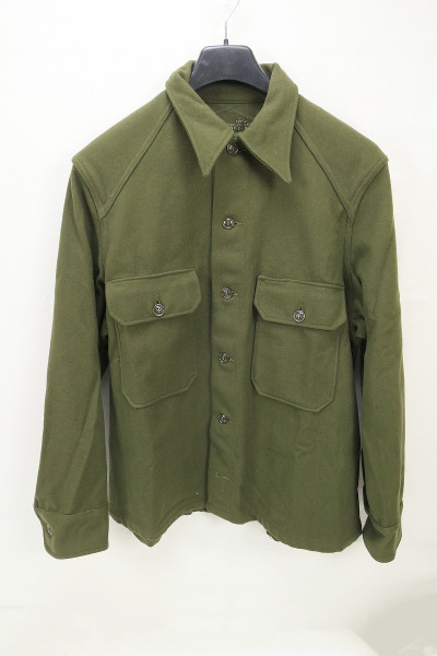 US Army Korea Vietnam Field Shirt Wool 108 Feldhemd 1953 - Large