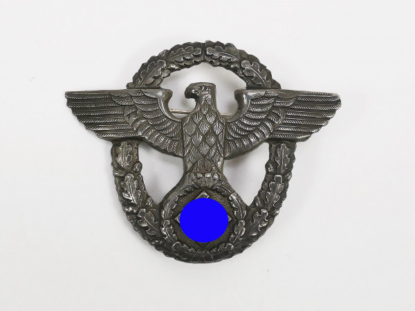 Wehrmacht Polizei Mützenabzeichen Mützenadler