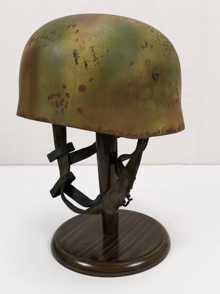 LW Normandie Camouflage Fallschirmjägerhelm Stahlhelm M38 Luftwaffe Gr.58/59 Fallschirmjäger