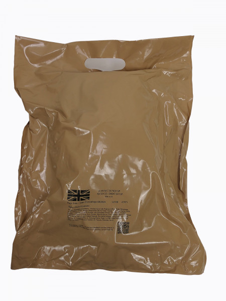 MENU 4 - 1x BRITISH ARMY EPA MRE 24 Hour GP Ration Pack Combat Verpflegung Notration