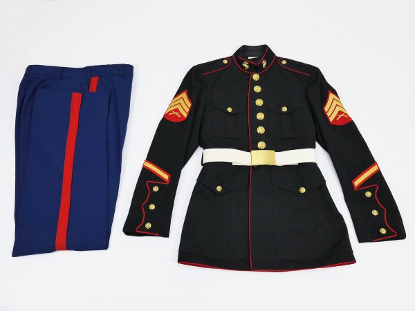 USMC Marine Corps Dress Blue Uniform Jacket & Trousers Marines Paradeuniform