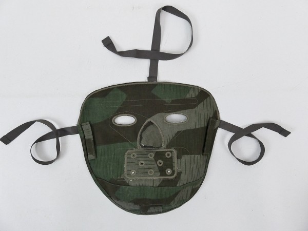 Wehrmacht Scharfschützen Gesichtsmaske Tarn Maske splittertarn / Winter