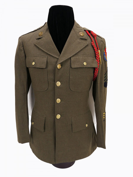 US ARMY WW2 Class A Uniform Enlisted Men T/4 - 37R
