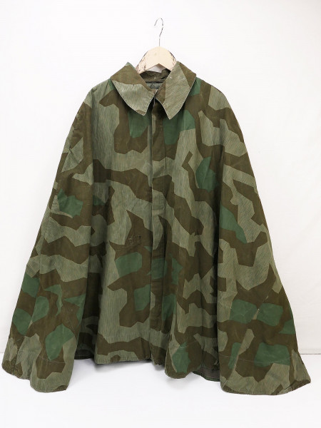 Wehrmacht Original Splittertarn camouflage Tarnumhang sog. " Spanier " aus Museum