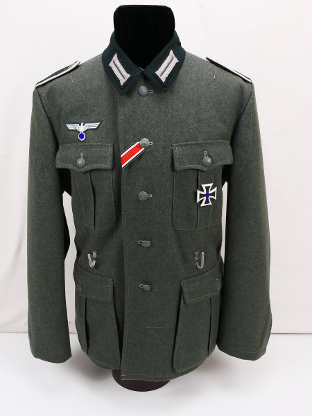 Wehrmacht M36 Feldbluse Uniform voll effektiert Gr.54