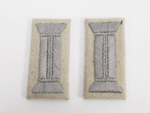 Wehrmacht Infanterie Kragenspiegel Mannschaften für den Paraderock Parade Uniform