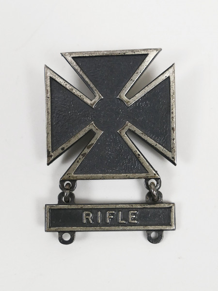 US Army WW2 Korea Sharpshooter Badge Qualification Pin Rifle Bar Marksman Anstecker Abzeichen