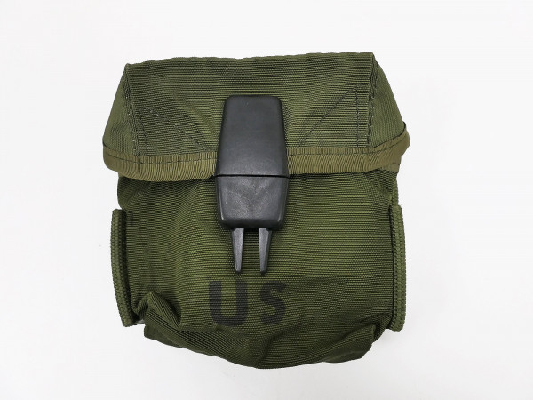 Original US Army Vietnam M-1967 20rd M16 Magazine Pouch Magazintasche für 4 M16 Rifle Magazine