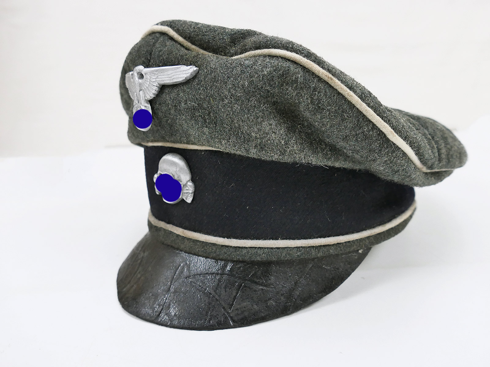 SSVT Schirmmütze Infanterie Crusher Cap Alte Art Gr.57 mit Effekten aus ...