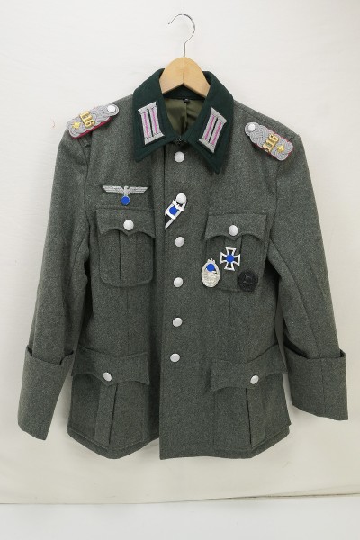 Wehrmacht M36 Feldbluse Panzerjäger Uniform Panzertruppe