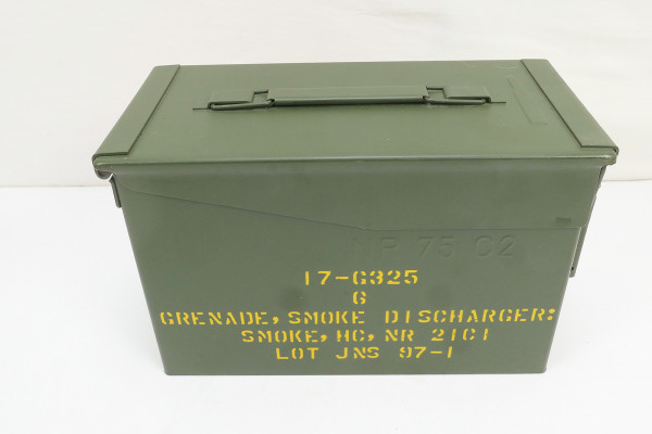 US / Nato Box Grenade Smoke Discharger Ammunition Can