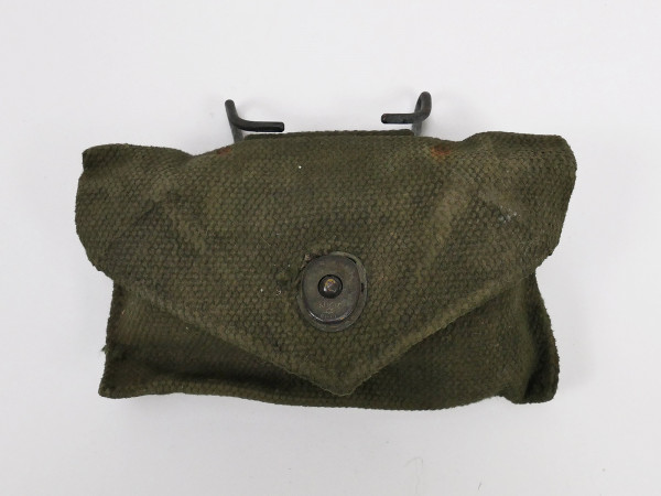 #9 US Army First Aid Kit M-1942 Pouch OLIV Verbandspäckchen Tasche Koppeltasche mit Inhalt