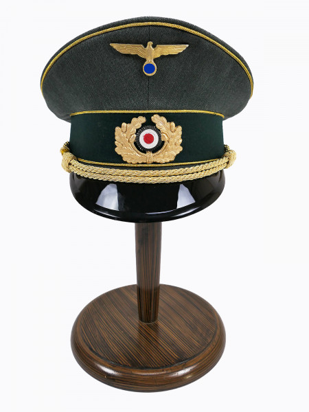 Wehrmacht Schirmmütze General Heer Gr.58 mit Metall Effekten