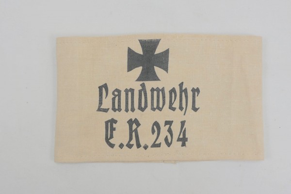 WK1 Armbinde Landwehr E.R. 234 Regiment