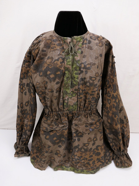 Waffen SS Antike Schlupfjacke Type 2 Eichenlaub Gr.3 oak leaf camouflage smock USA