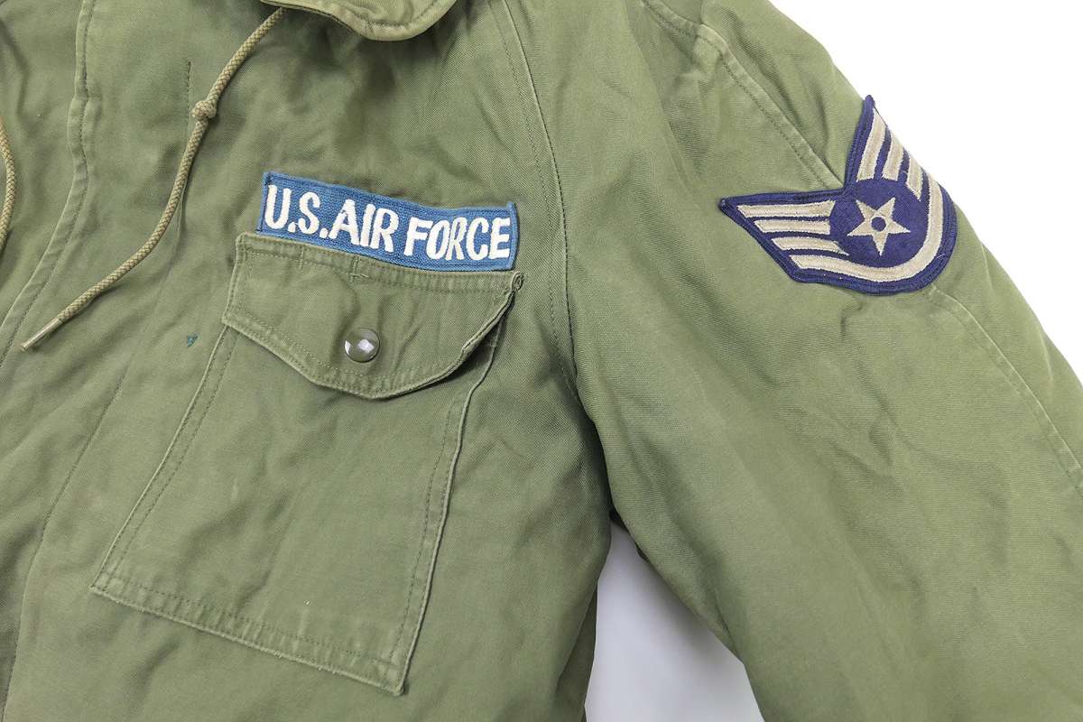 US Army USAF Field Jacket small + Liner olive Feldjacke 1950`s Korea  Vietnam Ära Cold Weather | Lomax Militaria