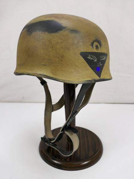 LW Tropical Camouflage Fallschirmjägerhelm Stahlhelm M38 Luftwaffe Gr.59/60 Fallschirmjäger