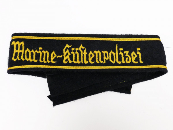 Polizei Ärmelband Marine Küstenpolizei