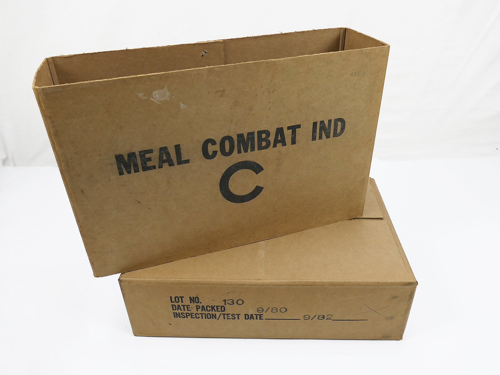 US Army Vietnam GI Umverpackung 1980 Karton Ration Für 12x Meal Combat ...