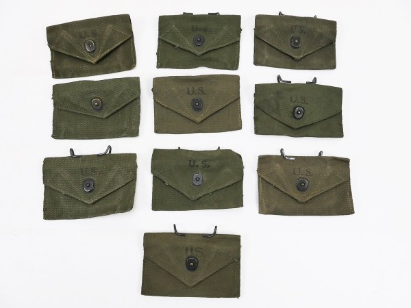 US Army First Aid Kit M-1942 Pouch OLIV Verbandspäckchen Tasche Koppeltasche