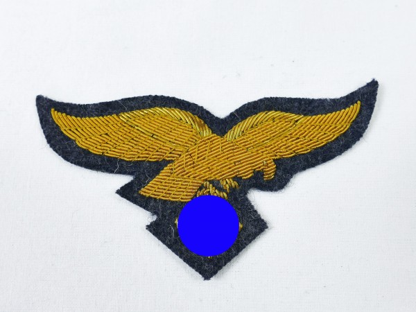 Brustadler Luftwaffe Fliegerbluse General mit Goldfaden gestickt