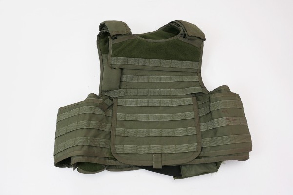 #B MSA Paraclete Personal Body Armor Einsatz Weste CARRIER Gr. Large w/o panels