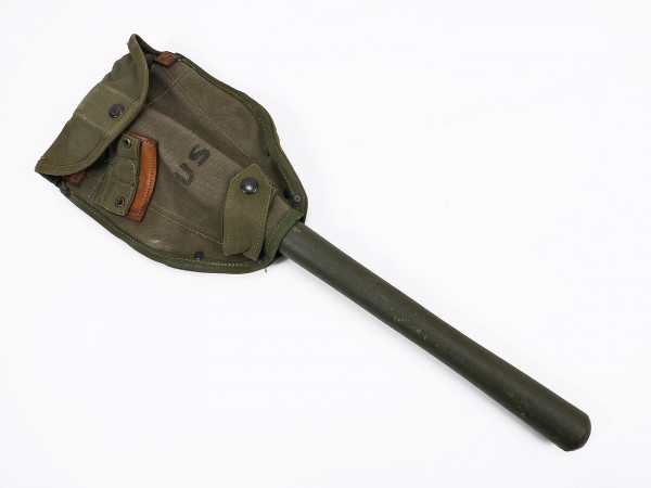 US ARMY Korea / Vietnam M-1956 Klappspaten mit Tasche entrenching tool