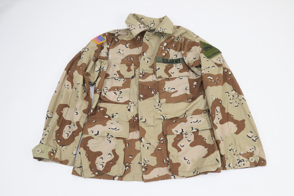 US field jacket - Combat coat - Desert Storm - 6 color - chocolate chip - SMALL SHORT