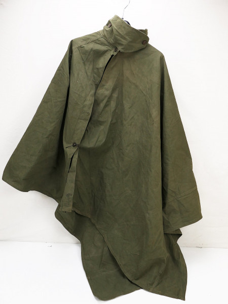 WW2 British Army MKVII Waterproof Cape / Ground Sheet Regenumhang Unterlage 1945