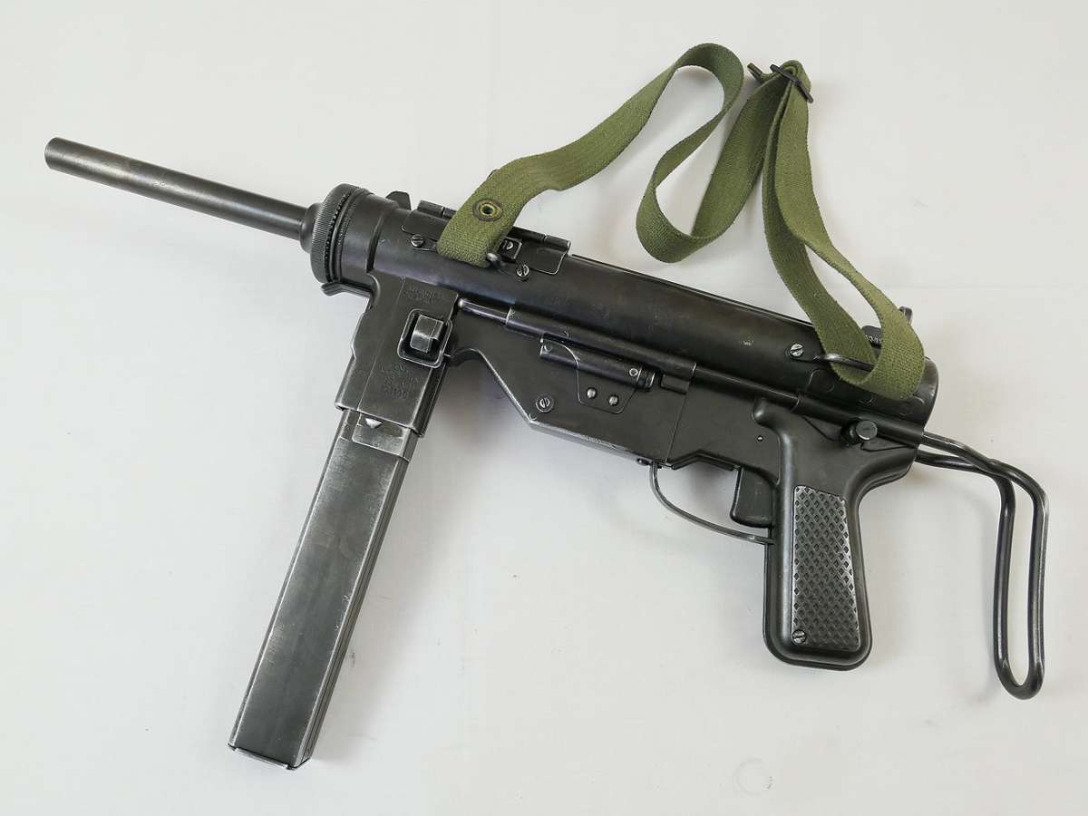 Us Army Ww2 M3 Grease Gun Submachine Gun Cal 45 Deko Modell Filmwaffe ...