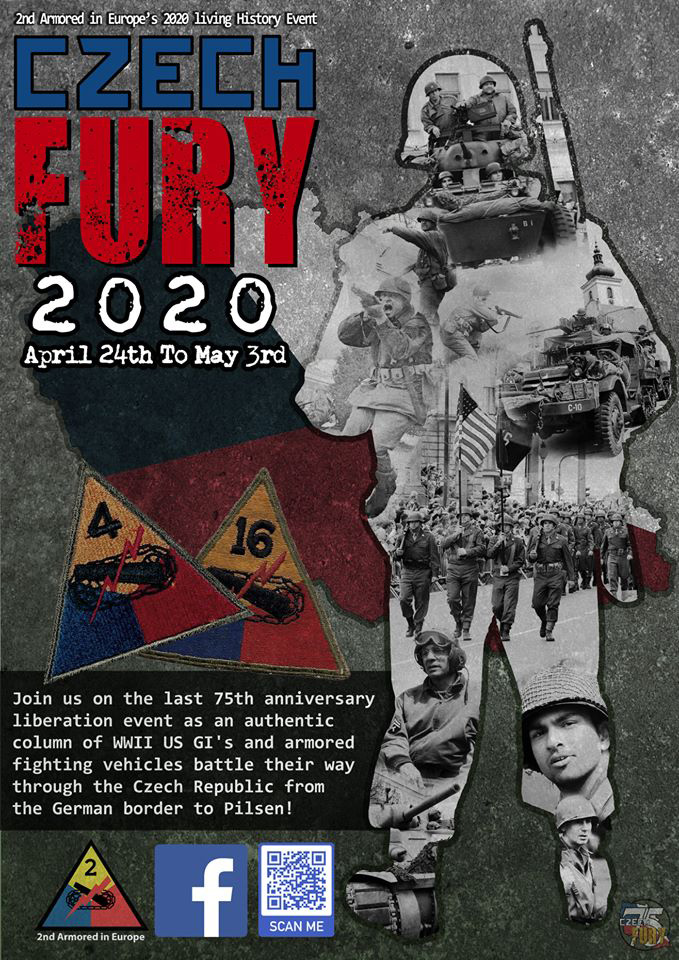 Czech Fury liberation 2020 75th anniversary